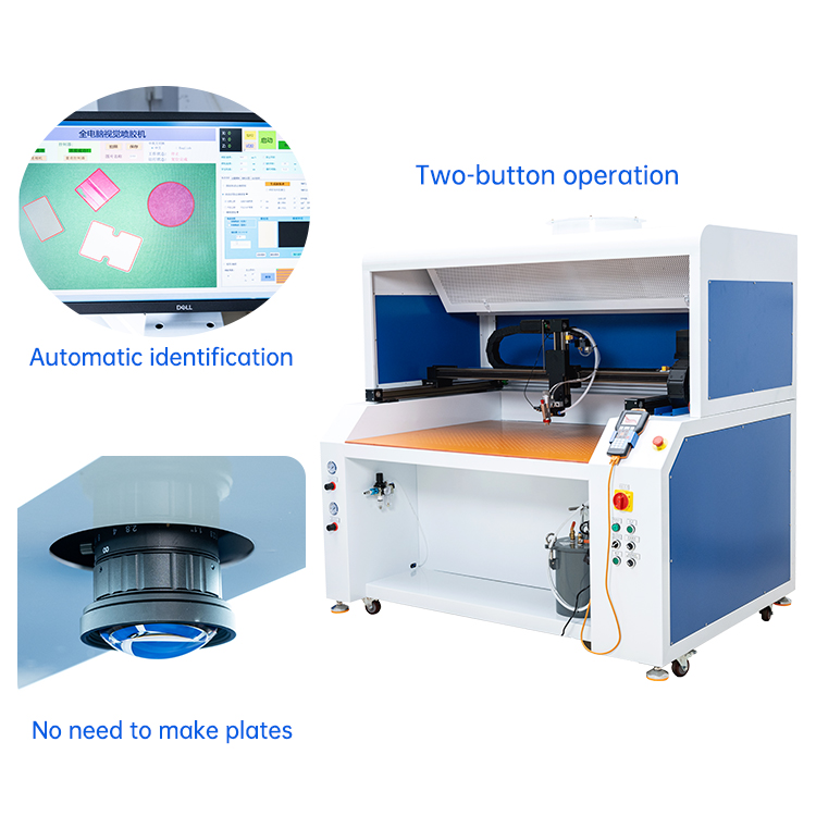 JL-10060P Fully automatic computer glue spraying machine - Image 2